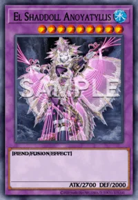 El Shaddoll Anoyatyllis, Yu-Gi-Oh! card, WATER