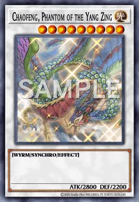 Chaofeng, Phantom of the Yang Zing, Yu-Gi-Oh! card, LIGHT