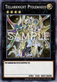 Tellarknight Ptolemaeus, Yu-Gi-Oh! card, LIGHT