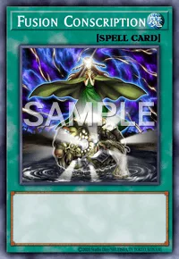 Fusion Conscription, Yu-Gi-Oh! card, SPELL