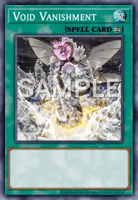 Void Vanishment, Yu-Gi-Oh! card, SPELL