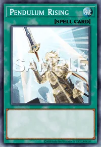Pendulum Rising, Yu-Gi-Oh! card, SPELL