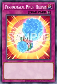 Performapal Pinch Helper, Yu-Gi-Oh! card, TRAP