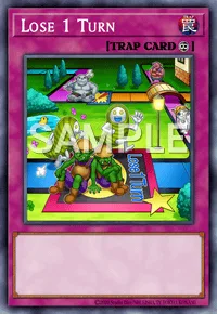 Lose 1 Turn, Yu-Gi-Oh! card, TRAP
