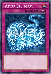 Abyss Stungray, Yu-Gi-Oh! card, TRAP