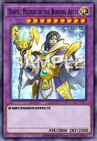 Dante, Pilgrim of the Burning Abyss, Yu-Gi-Oh! card, LIGHT