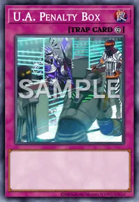U.A. Penalty Box, Yu-Gi-Oh! card, TRAP