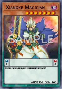 Xiangke Magician, Yu-Gi-Oh! card, DARK