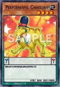 Performapal Camelump, Yu-Gi-Oh! card, EARTH