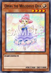 Opera the Melodious Diva, Yu-Gi-Oh! card, LIGHT
