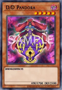 D/D Pandora, Yu-Gi-Oh! card, DARK