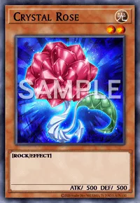 Crystal Rose, Yu-Gi-Oh! card, LIGHT