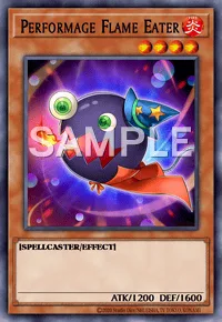 Performage Flame Eater, Yu-Gi-Oh! card, FIRE