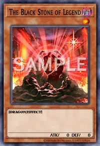 The Black Stone of Legend, Yu-Gi-Oh! card, DARK