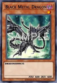 Black Metal Dragon, Yu-Gi-Oh! card, DARK