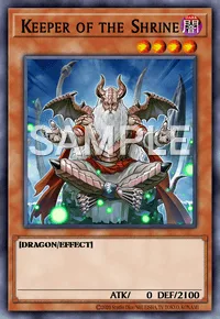 Keeper of the Shrine, Yu-Gi-Oh! card, DARK