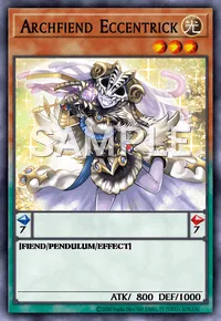 Archfiend Eccentrick, Yu-Gi-Oh! card, LIGHT