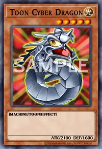 Toon Cyber Dragon, Yu-Gi-Oh! card, LIGHT