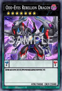 Odd-Eyes Rebellion Dragon, Yu-Gi-Oh! card, DARK