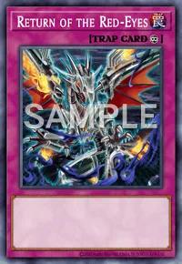 Return of the Red-Eyes, Yu-Gi-Oh! card, TRAP