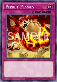 Ferret Flames, Yu-Gi-Oh! card, TRAP
