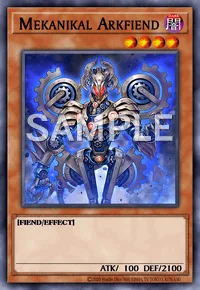 Mekanikal Arkfiend, Yu-Gi-Oh! card, DARK