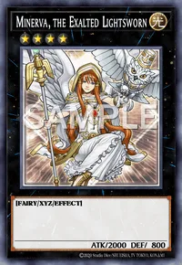 Minerva, the Exalted Lightsworn, Yu-Gi-Oh! card, LIGHT