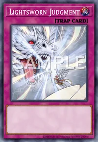 Lightsworn Judgment, Yu-Gi-Oh! card, TRAP