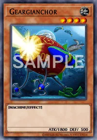 Geargianchor, Yu-Gi-Oh! card, EARTH