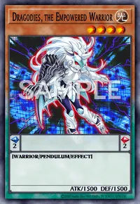 Dragodies, the Empowered Warrior, Yu-Gi-Oh! card, LIGHT