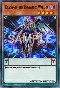 Dragonox, the Empowered Warrior, Yu-Gi-Oh! card, DARK