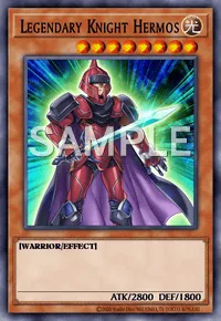 Legendary Knight Hermos, Yu-Gi-Oh! card, LIGHT