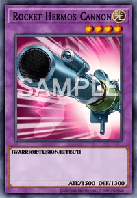 Rocket Hermos Cannon, Yu-Gi-Oh! card, LIGHT