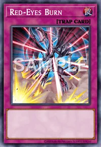 Red-Eyes Burn, Yu-Gi-Oh! card, TRAP