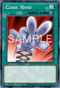Comic Hand, Yu-Gi-Oh! card, SPELL