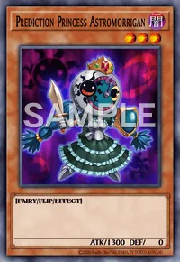 Prediction Princess Astromorrigan, Yu-Gi-Oh! card, DARK