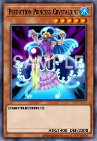 Prediction Princess Crystaldine, Yu-Gi-Oh! card, WATER
