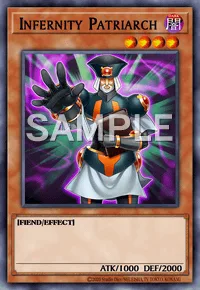 Infernity Patriarch, Yu-Gi-Oh! card, DARK