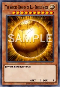 The Winged Dragon of Ra - Sphere Mode, Yu-Gi-Oh! card, DIVINE