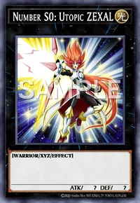 Number S0: Utopic ZEXAL, Yu-Gi-Oh! card, LIGHT