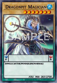 Dragonpit Magician, Yu-Gi-Oh! card, WATER