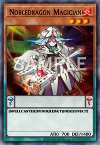 Nobledragon Magician, Yu-Gi-Oh! card, FIRE