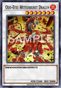 Odd-Eyes Meteorburst Dragon, Yu-Gi-Oh! card, FIRE