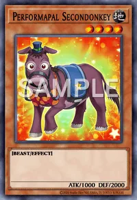 Performapal Secondonkey, Yu-Gi-Oh! card, EARTH