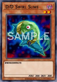 D/D Swirl Slime, Yu-Gi-Oh! card, DARK