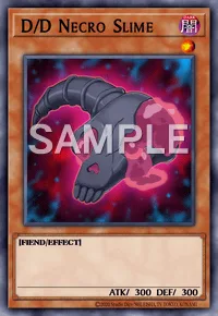 D/D Necro Slime, Yu-Gi-Oh! card, DARK