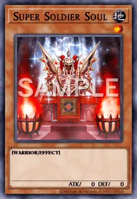 Super Soldier Soul, Yu-Gi-Oh! card, EARTH