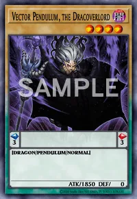 Vector Pendulum, the Dracoverlord, Yu-Gi-Oh! card, DARK