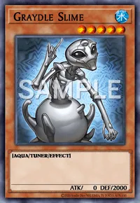 Graydle Slime, Yu-Gi-Oh! card, WATER