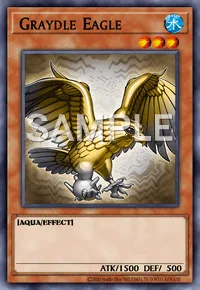 Graydle Eagle, Yu-Gi-Oh! card, WATER